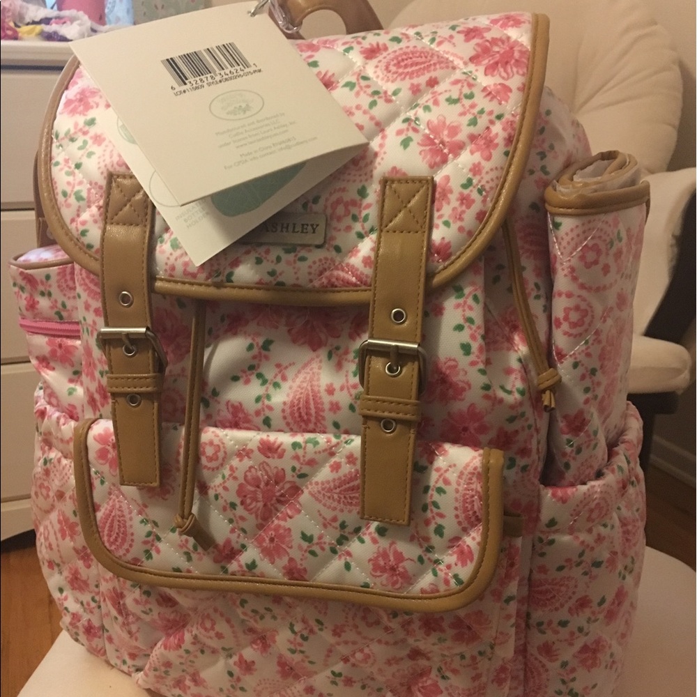Laura Ashley Backpack Diaper Bag