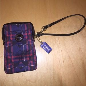 Coach wristlet