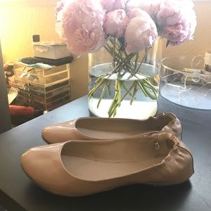 Missimo Supply Co Blush Nude Patent Leather Flats