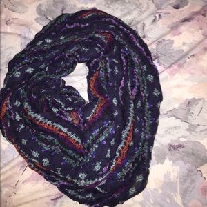 Boho Print Infinity Scarf