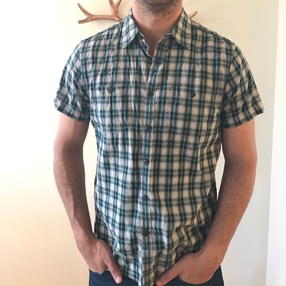 Men's short sleeve button down shirt - Picture 1 of 3