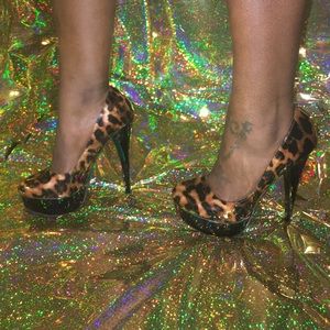 Leopard print heel !!!Make Your Offer Today!!