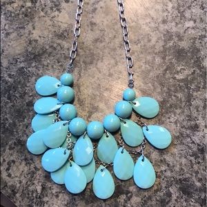 Aqua colored necklace