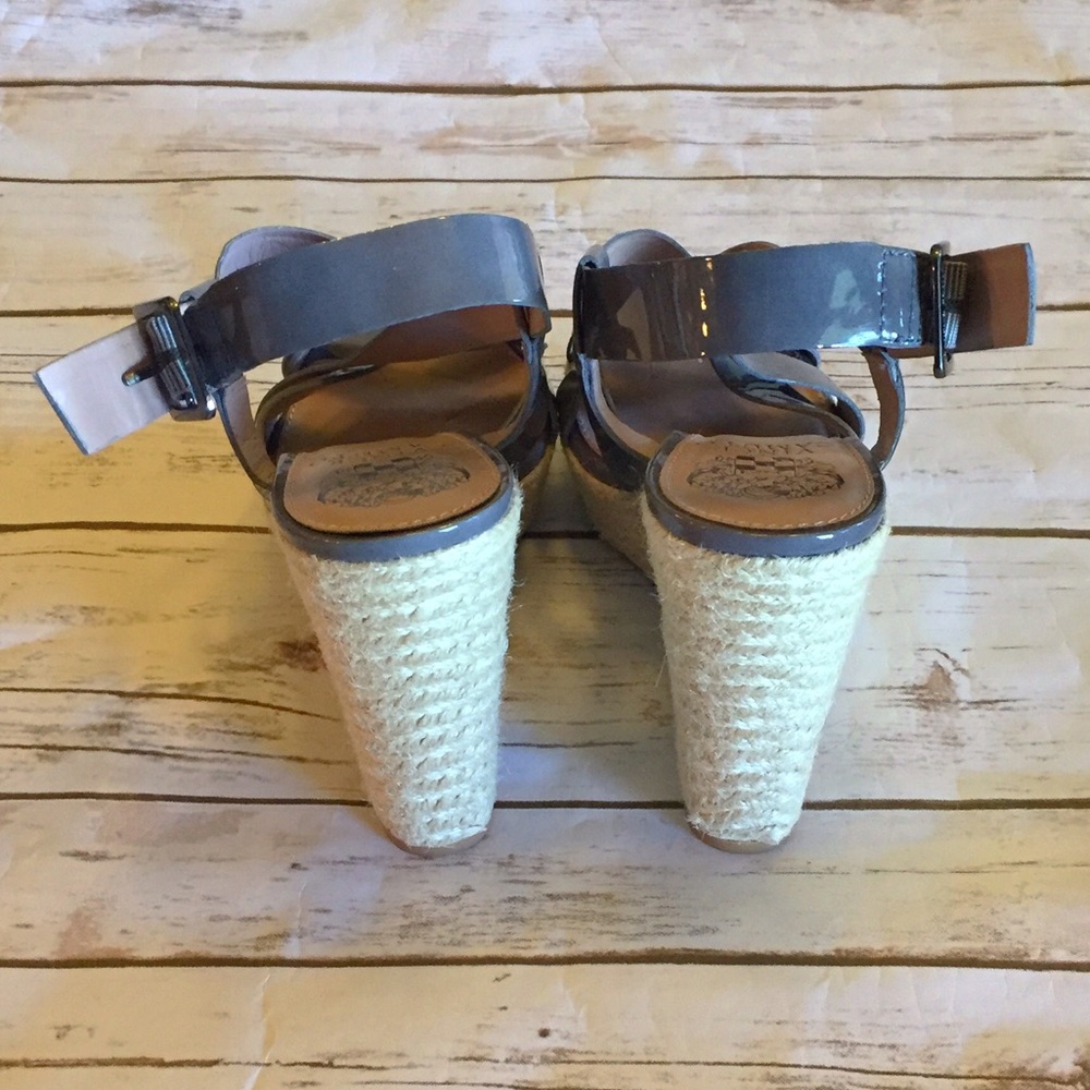 NWOT Vince Camuto Patent Leather Wedges - Picture 5 of 7