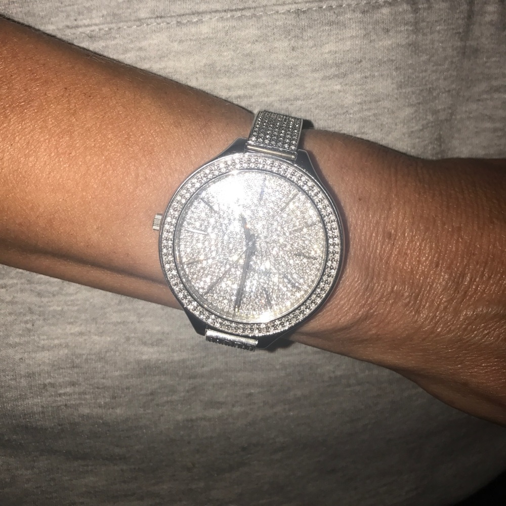 Michael Kors silver watch