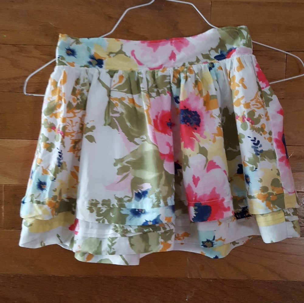 Abercrombie & Fitch floral  skirt