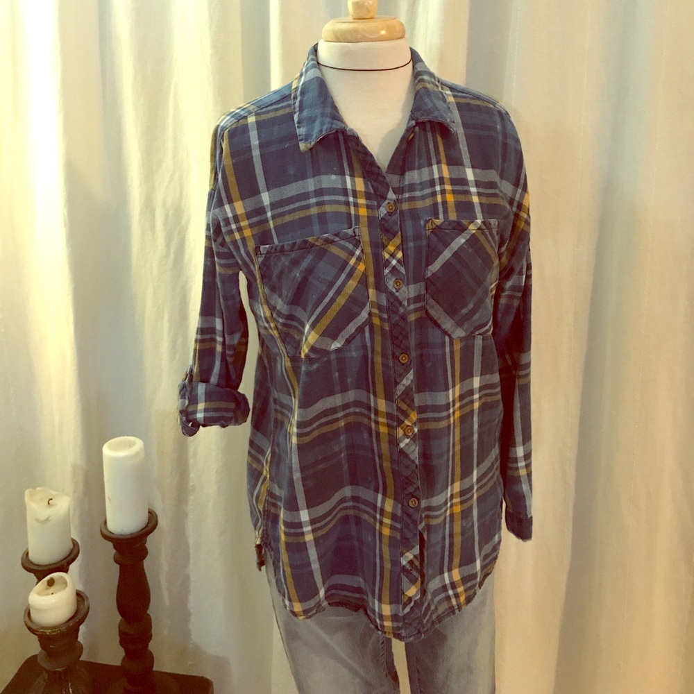 Lightweight flannel shirt!