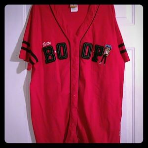 Betty Boop Vintage Baseball Jersey
