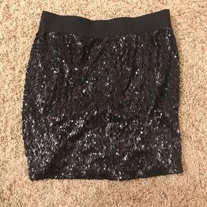 Lauren Conrad sequin skirt