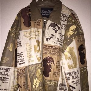 tupac leather jacket
