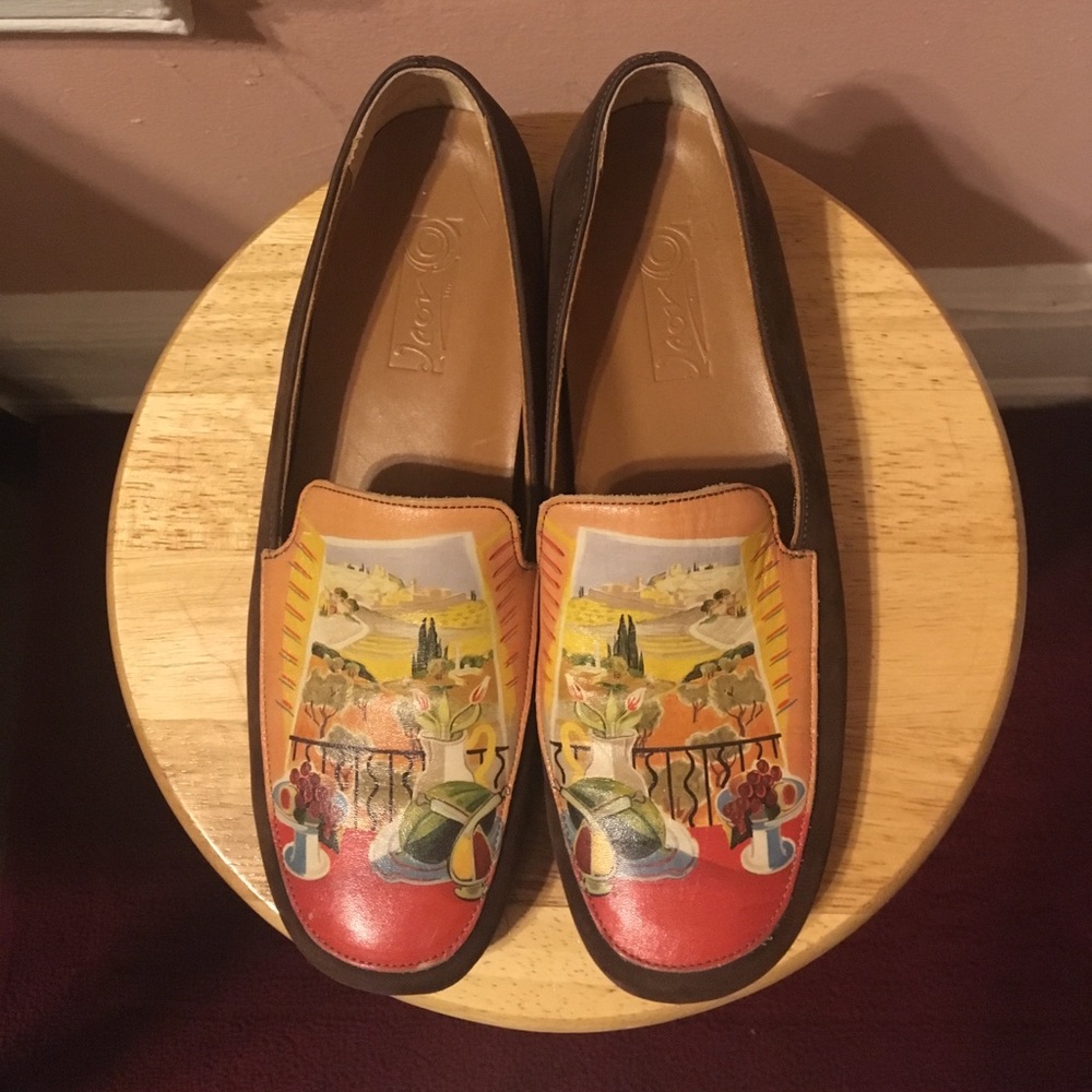 ICON hand painted shoes