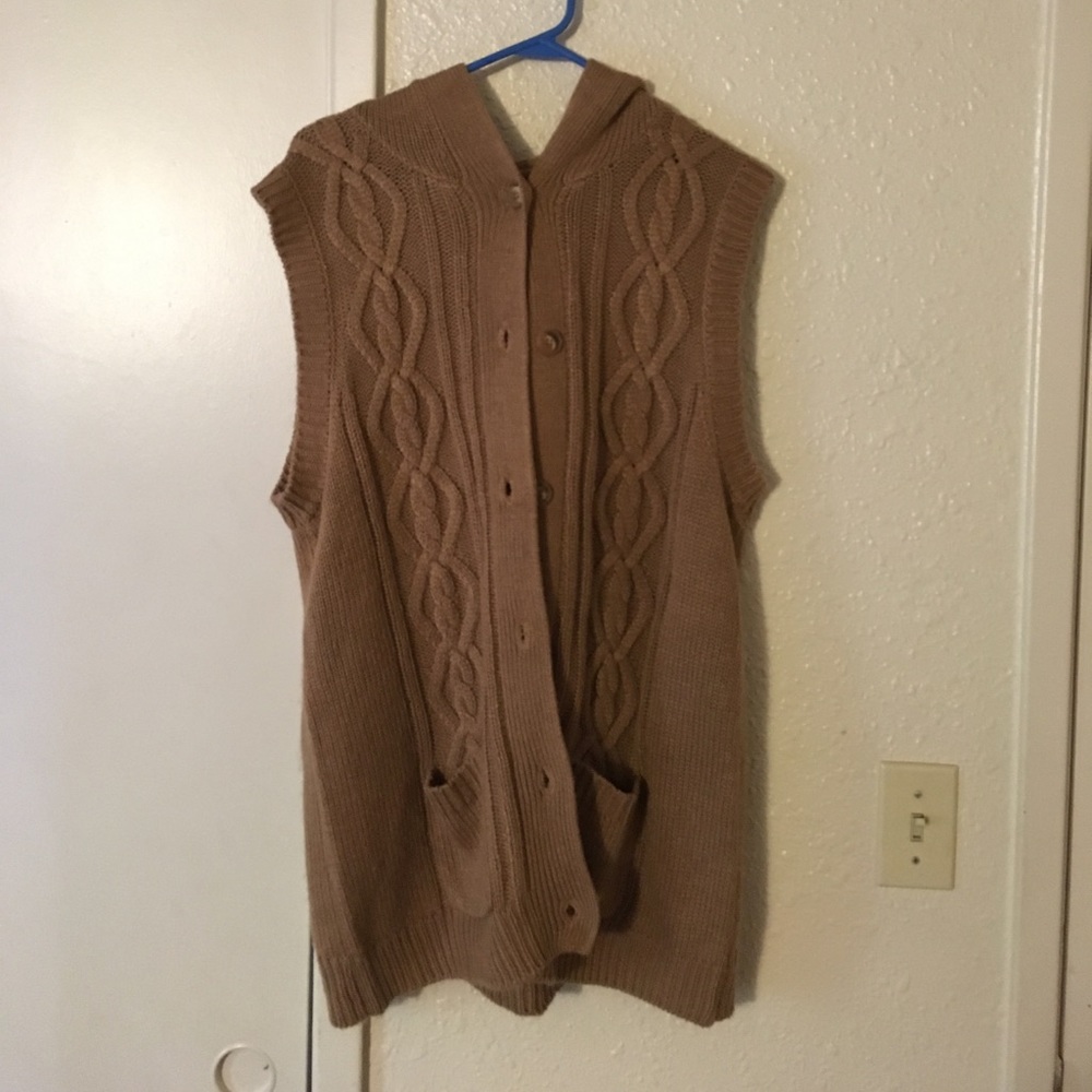 Rusty orange/brown cardigan