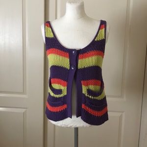 ONLY light knit vest, Sz M
