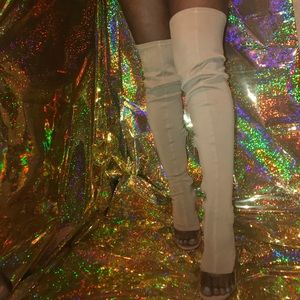 Over the knee open toe !!!MAKE YOUR OFFER TODAY!!!