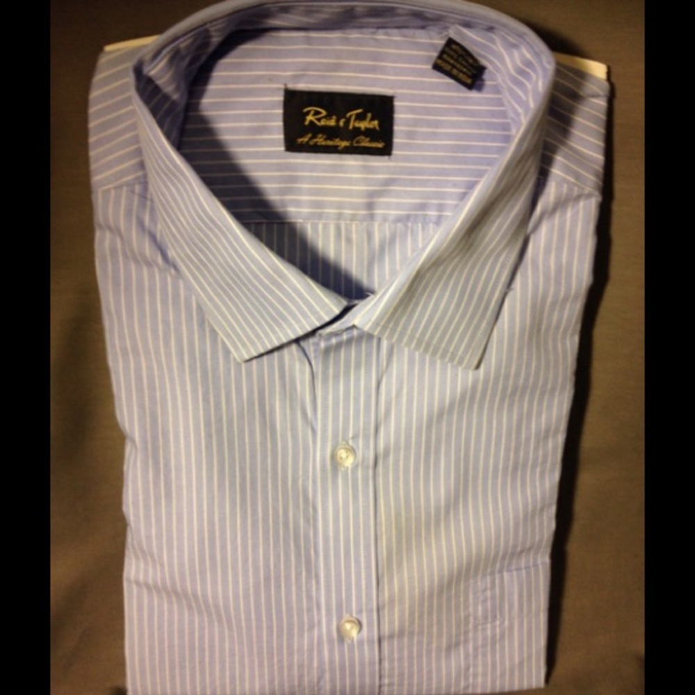Men's Pinstripe Dress Shirt