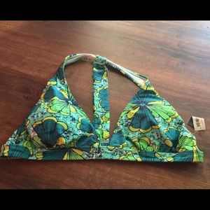 Brand New Green Sports Bikini Top