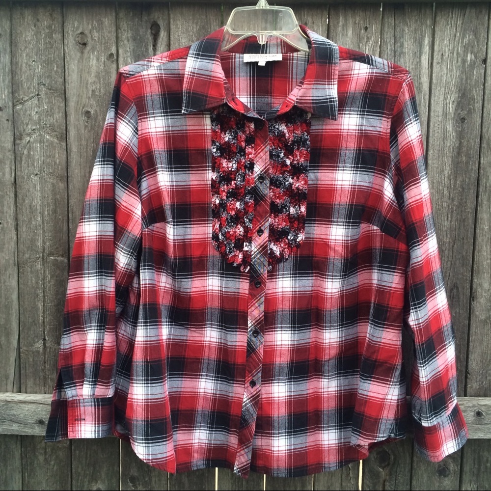 Plaid Top