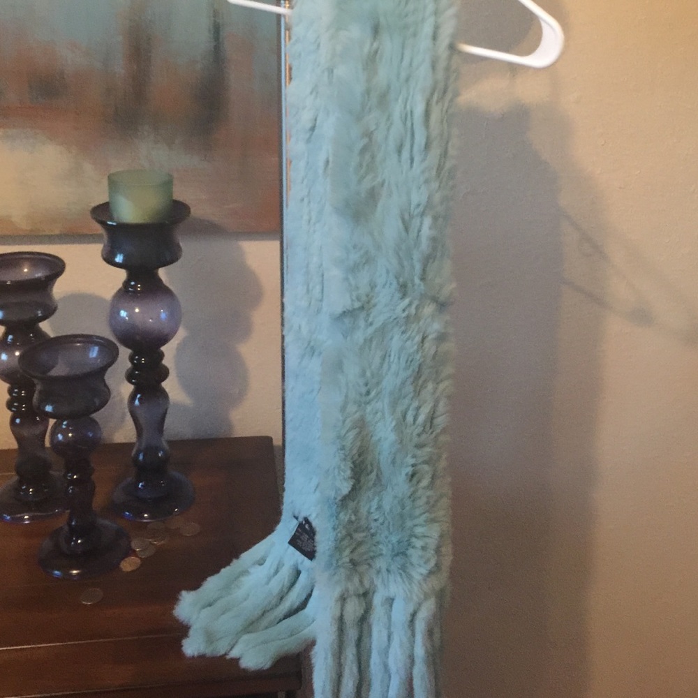 Rabbit Fur Scarf