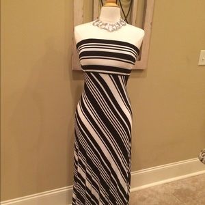 Banana Republic Strapless Maxi Dress