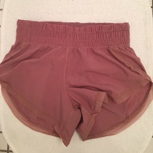 New! Lululemon shorts. Size 2 (xs), raw pink