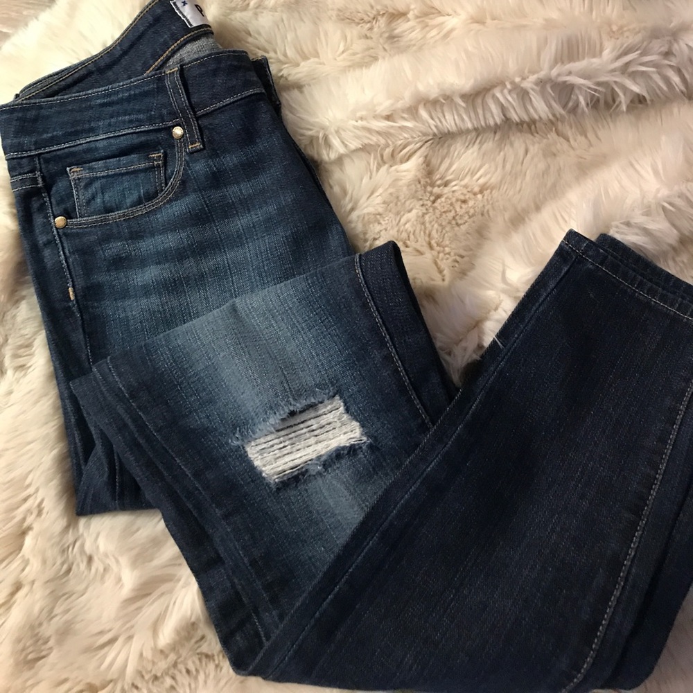 Paige Verdugo Ultra Skinny Distressed Jeans