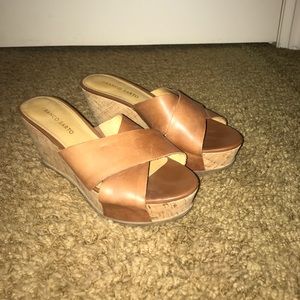 Cork Platform Sandal
