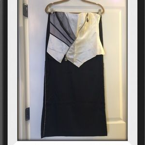 Vintage Christian Lacroix corset and skirt