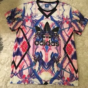 Adidas Long Fashion Print Top