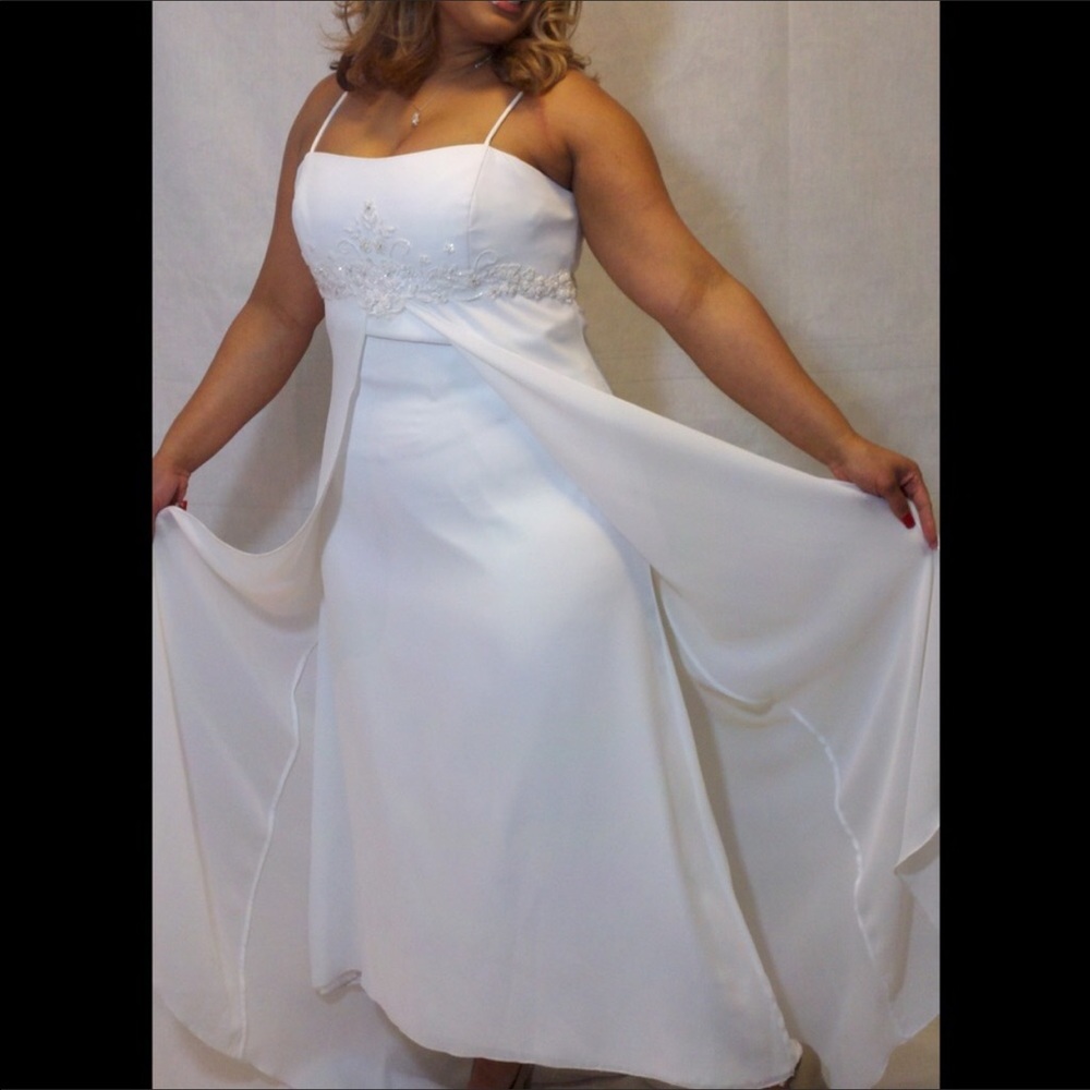 Wedding dress size 18