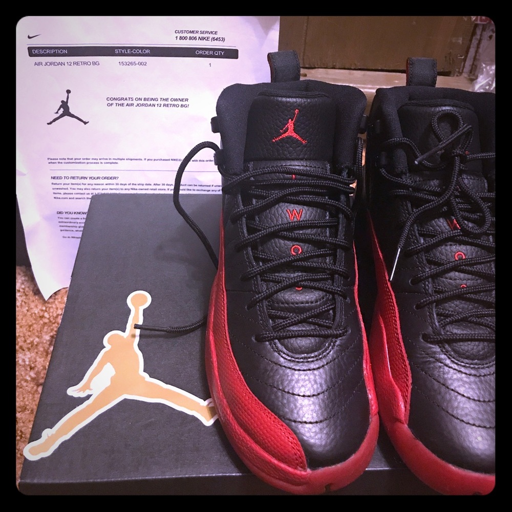 jordan 12 size 5y