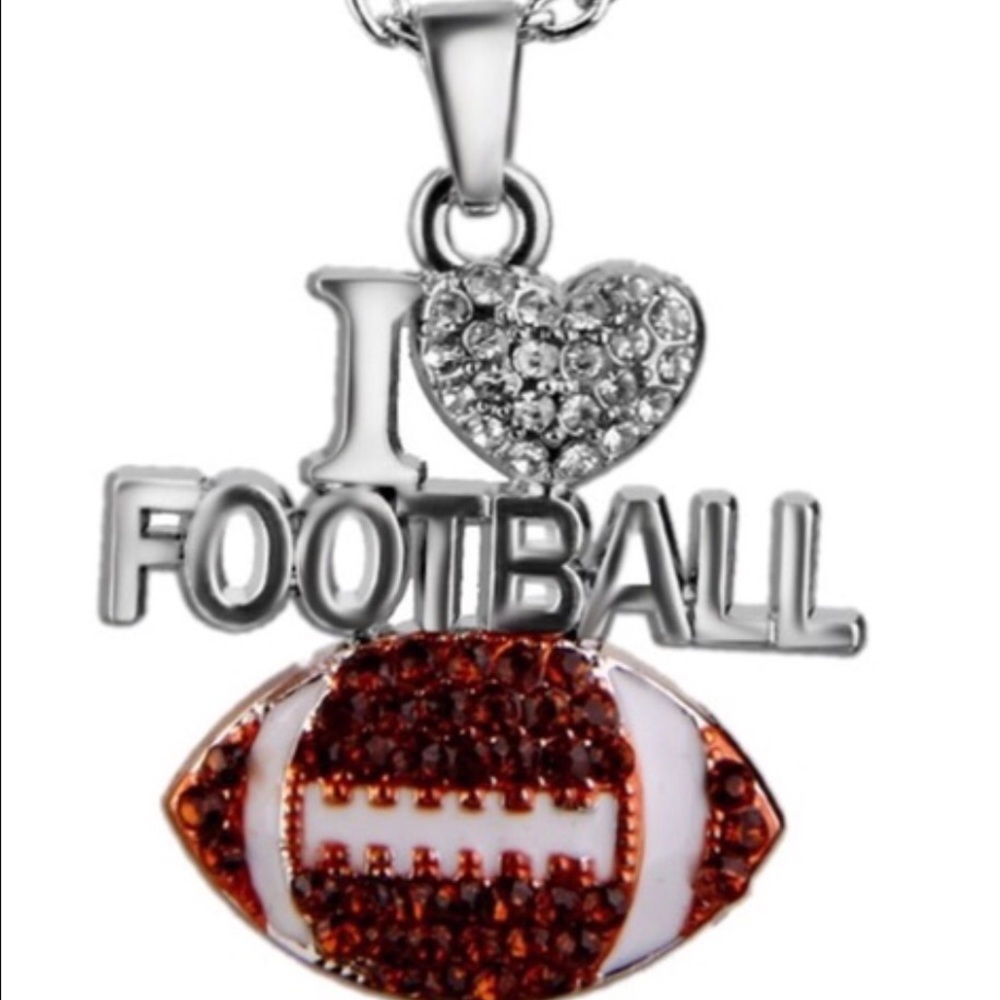 🏈I LOVE FOOTBALL NECKLACE🏈
