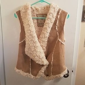 Guess faux fur vest