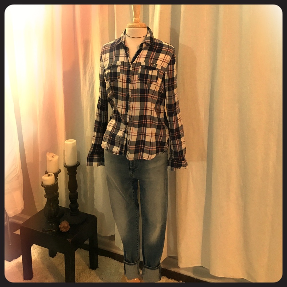 Lightweight flannel shirt