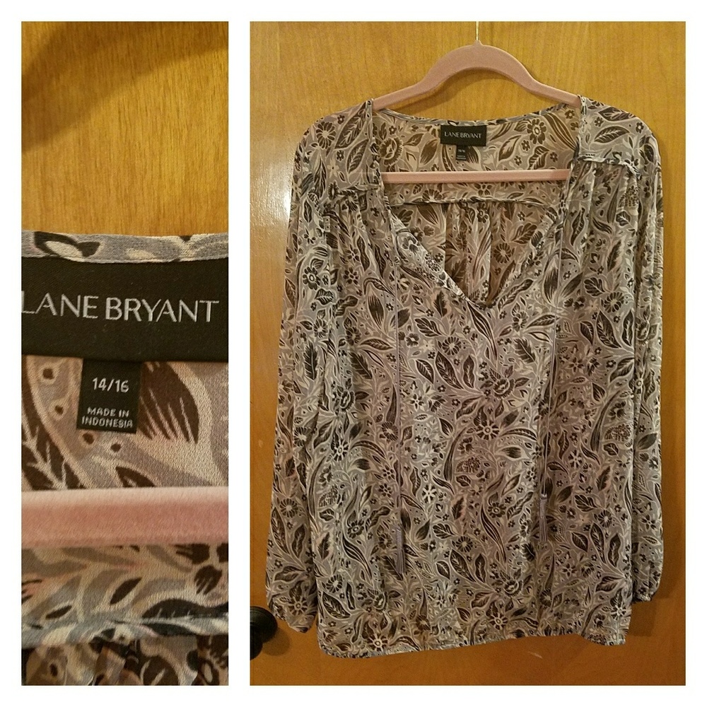 Sheer blouse