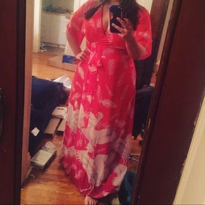 NYC Asian Inspired Maxi Dress