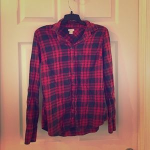 JCrew Flannel
