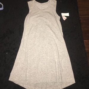 Gray T-Shirt Dress