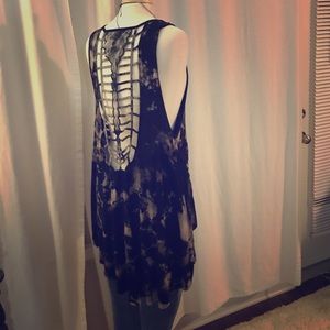 Hobo festival hi low tunic dress top