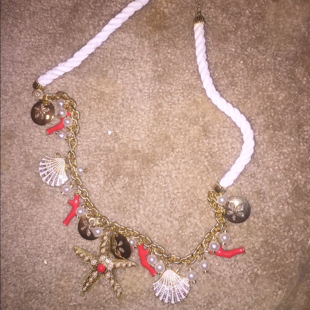 Lilly Pulitzer seashell necklace