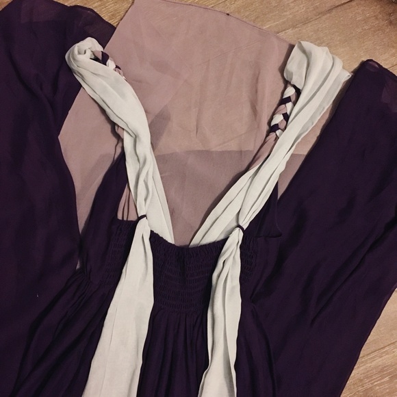 Color Block Long Dress - Picture 4 of 7