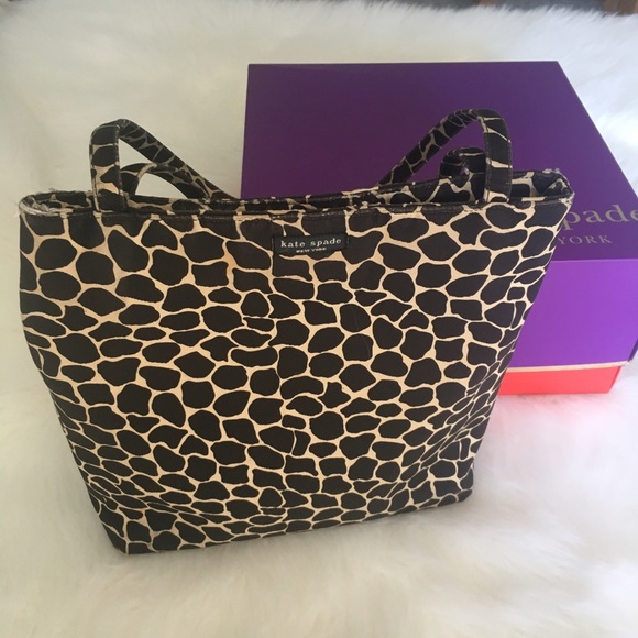83 off kate spade Handbags Kate Spade Vintage Giraffe Print Shoulder