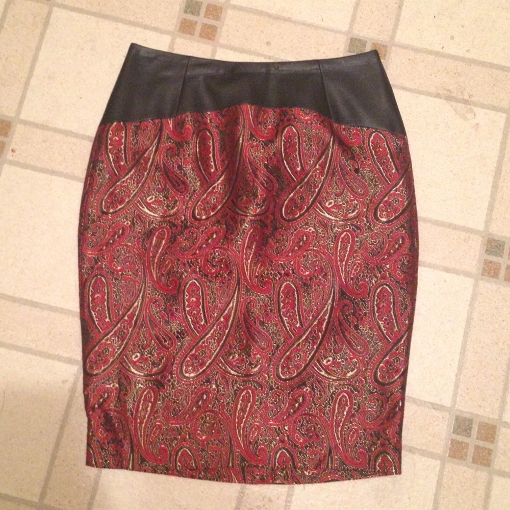 Bnwt paisley print skirt from the limited