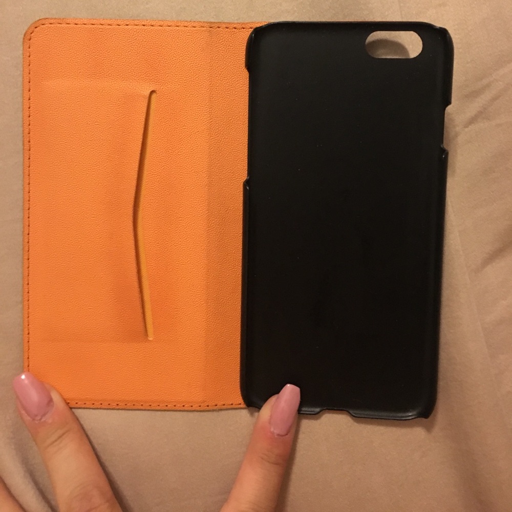 FREE WITH PURCHASE saffiano flip iPhone 6/6s case