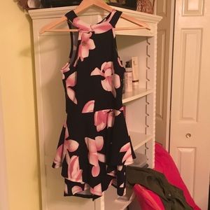 Floral Print Dressy Romper!