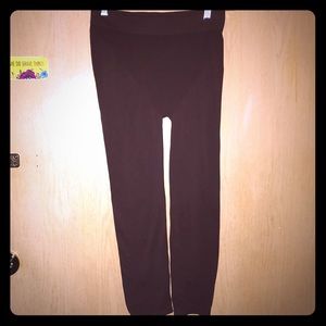 Brown full length teggings