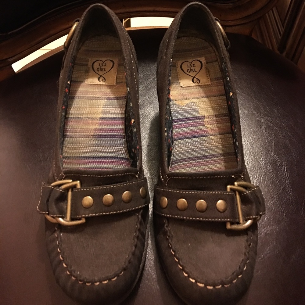 Brown Suede Shoes