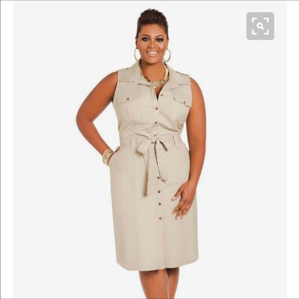 Safari style dress