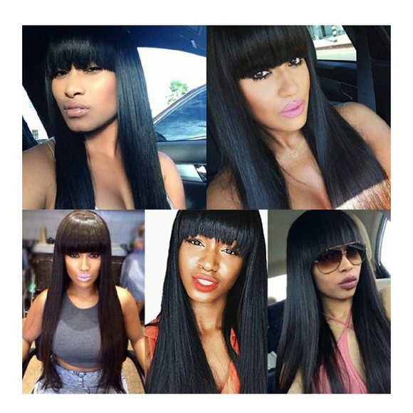 Black Long Beauty Wig main image 5