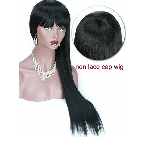 Black Long Beauty Wig main image 4