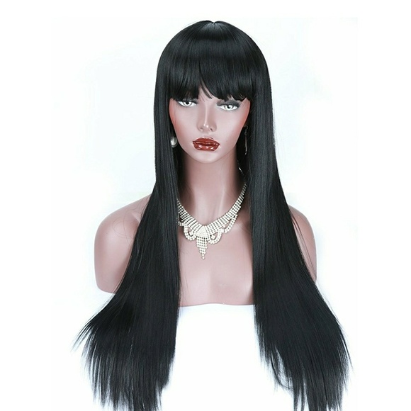 Black Long Beauty Wig